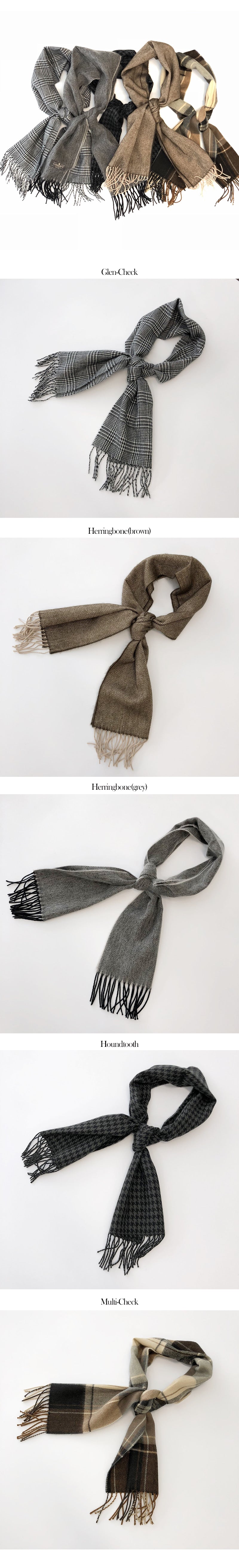 Fringed Wool Scarf