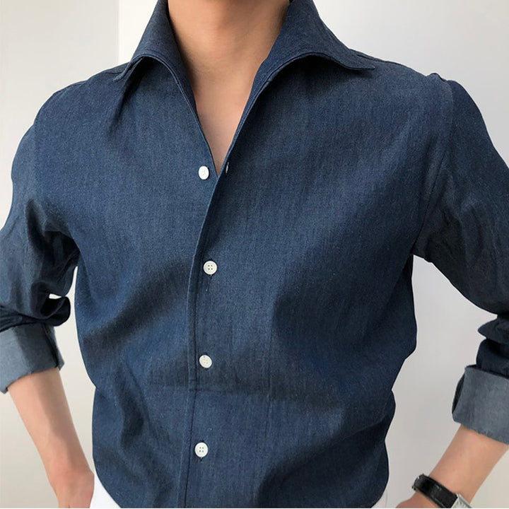 Denim Long Sleeve Shirt