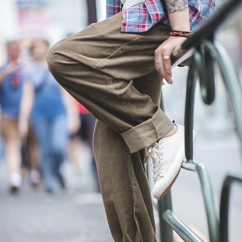 Oversize Corduroy Trousers