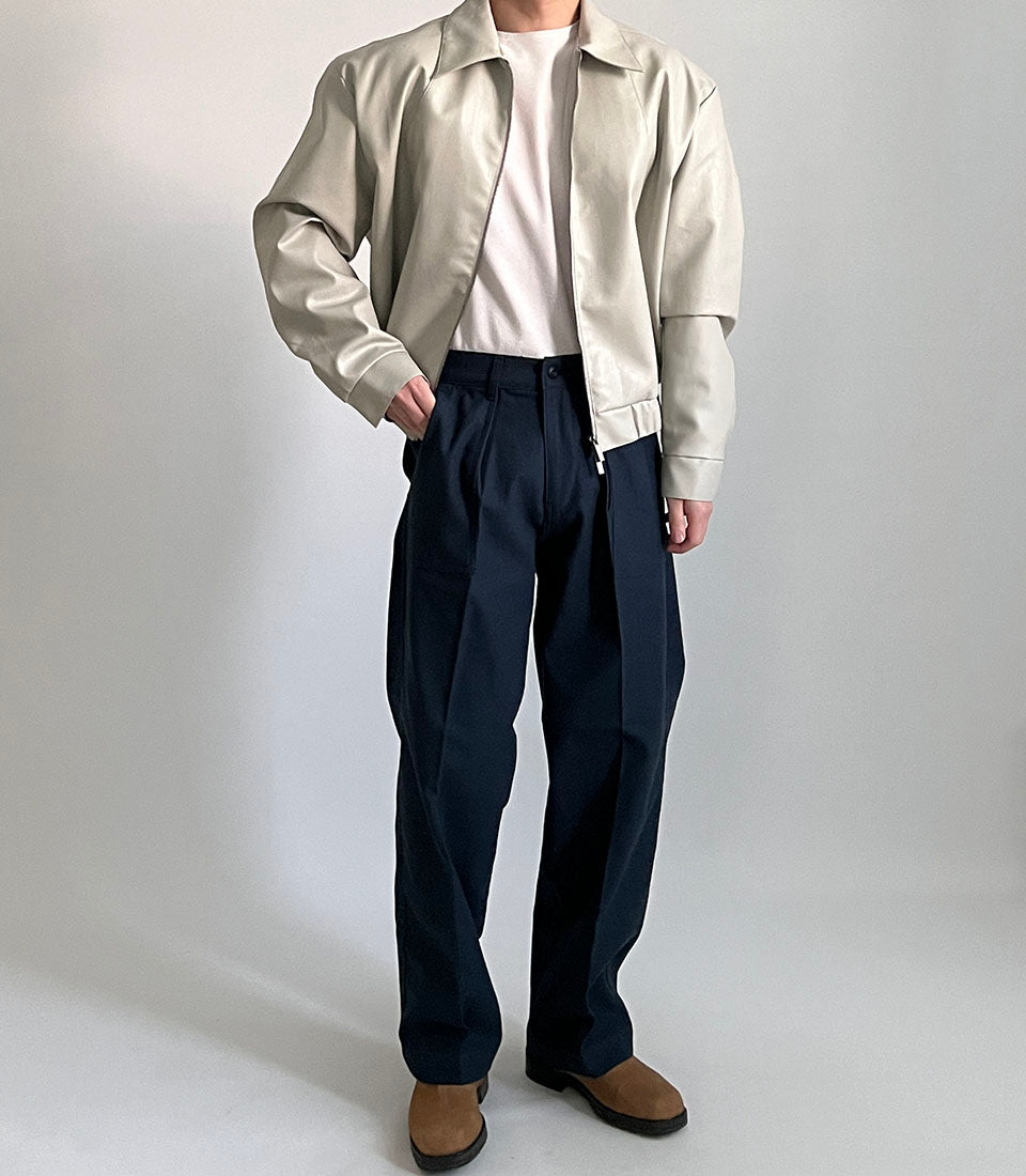 Pleated Casual Trousers