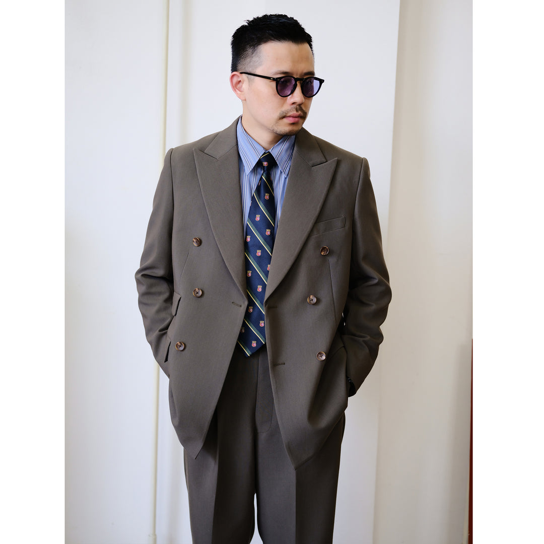 Double-Breasted Suit Jacket