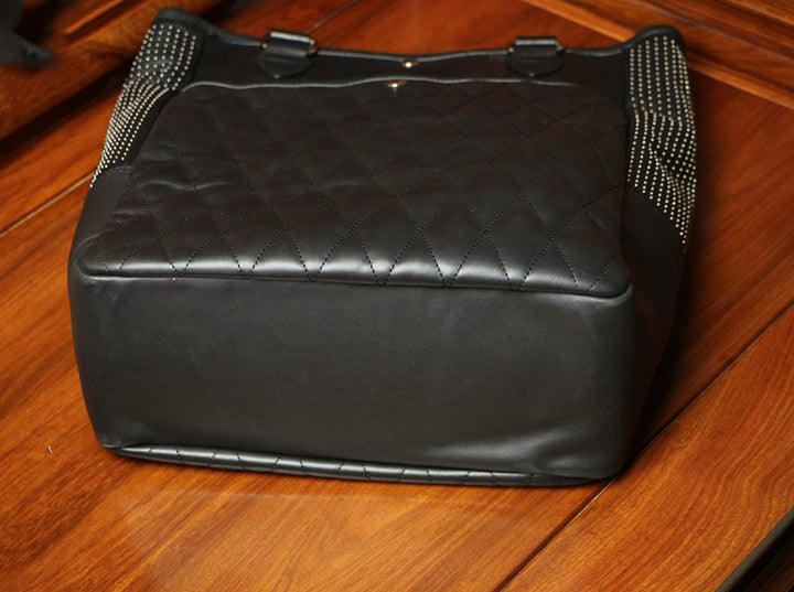 Calfskin One-Shoulder Bag