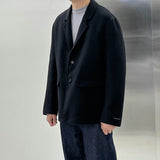 High-Def Handmade Woolen Coat Men's Winter Suit Jacket