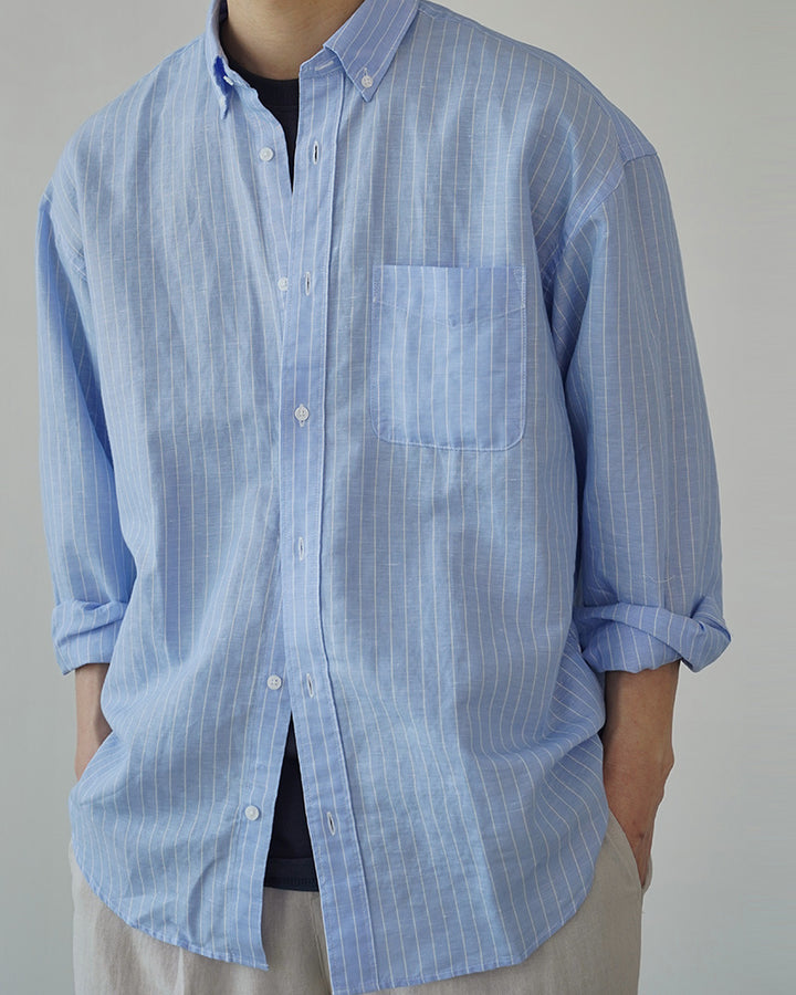 Linen Striped Shirt