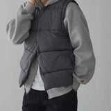 Retro Gray Hooded Sweater Korean Winter Fashion for Men