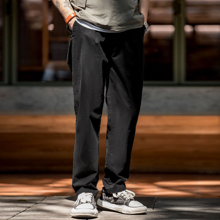 Brushed Chino Tapered Pants