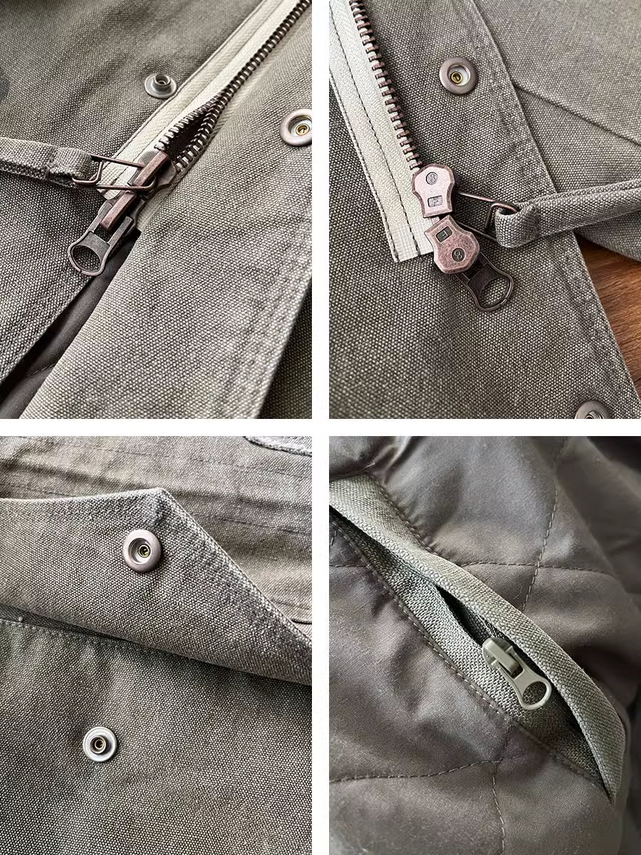 Canvas Military Jacket