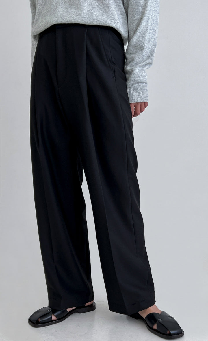 Pleated Drape Trousers