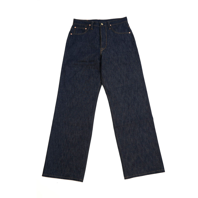 Buckle Denim Pants