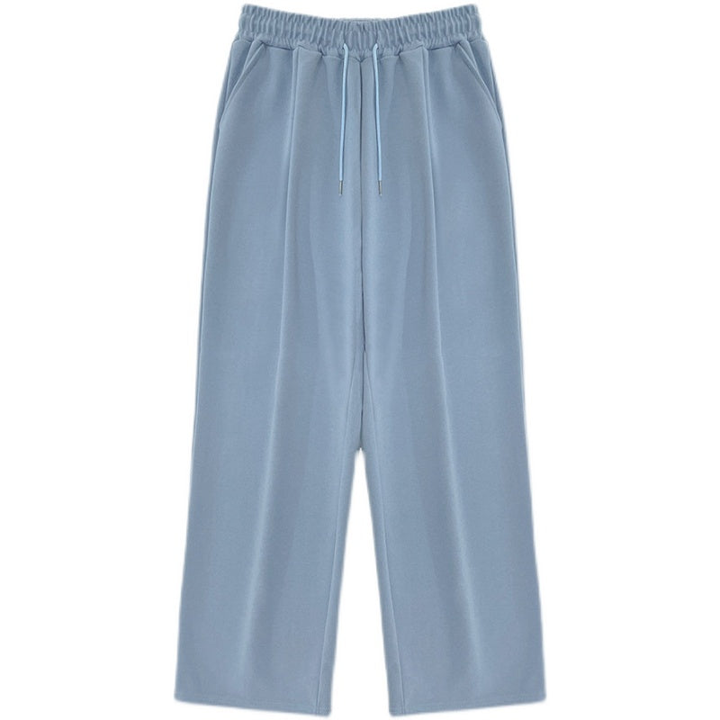 Retro Wide-Leg Denim Trousers