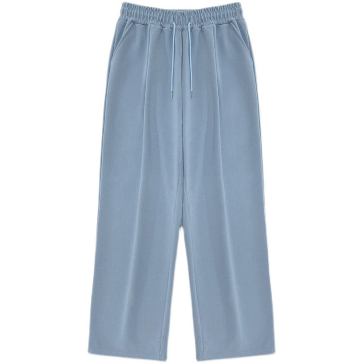 Retro Wide-Leg Denim Trousers