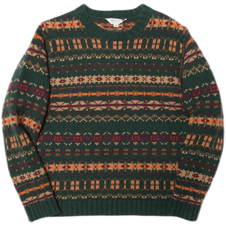 Fair Isle Wool Sweater