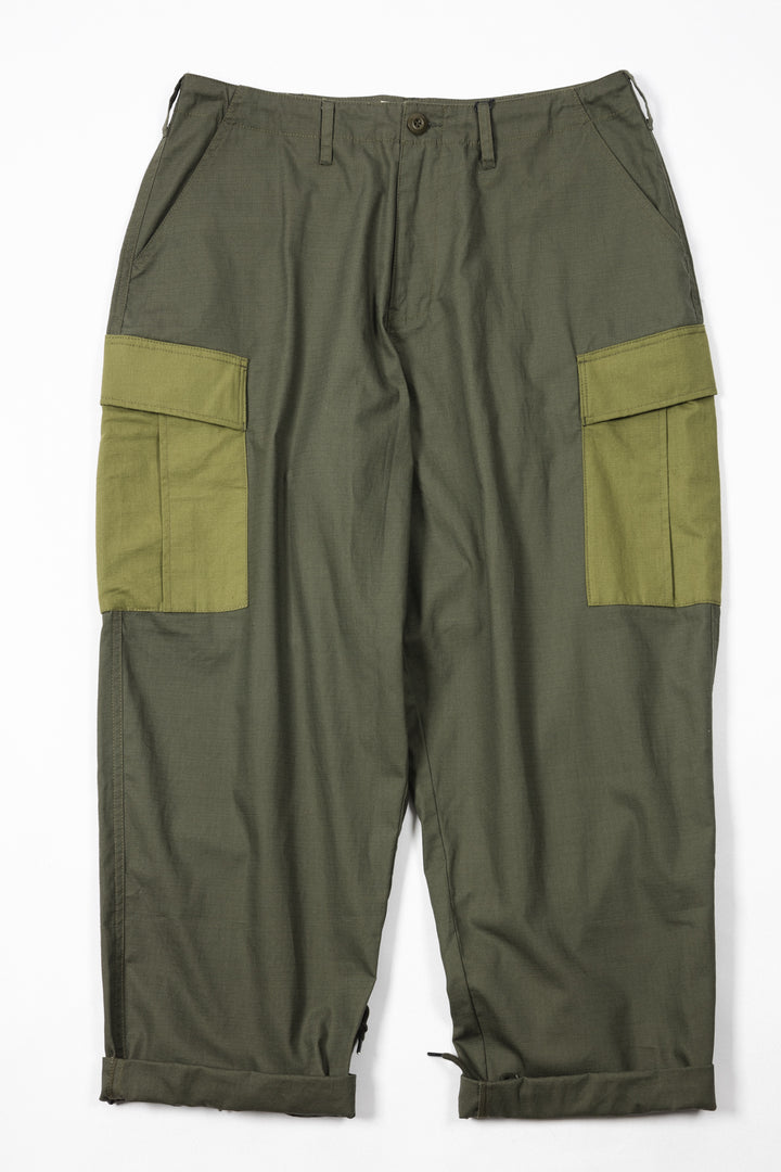 Cargo Trousers with Drawstring