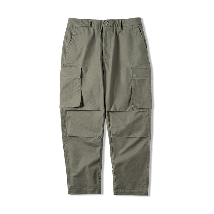 Large Pocket Straight Pants