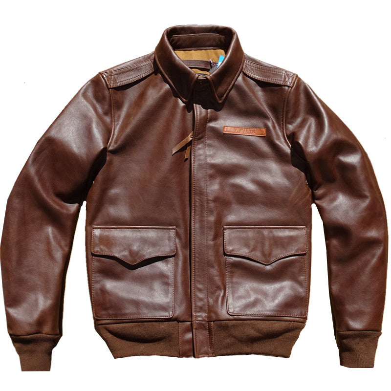 Soft Escape A2 Frosted Cowhide Jacket
