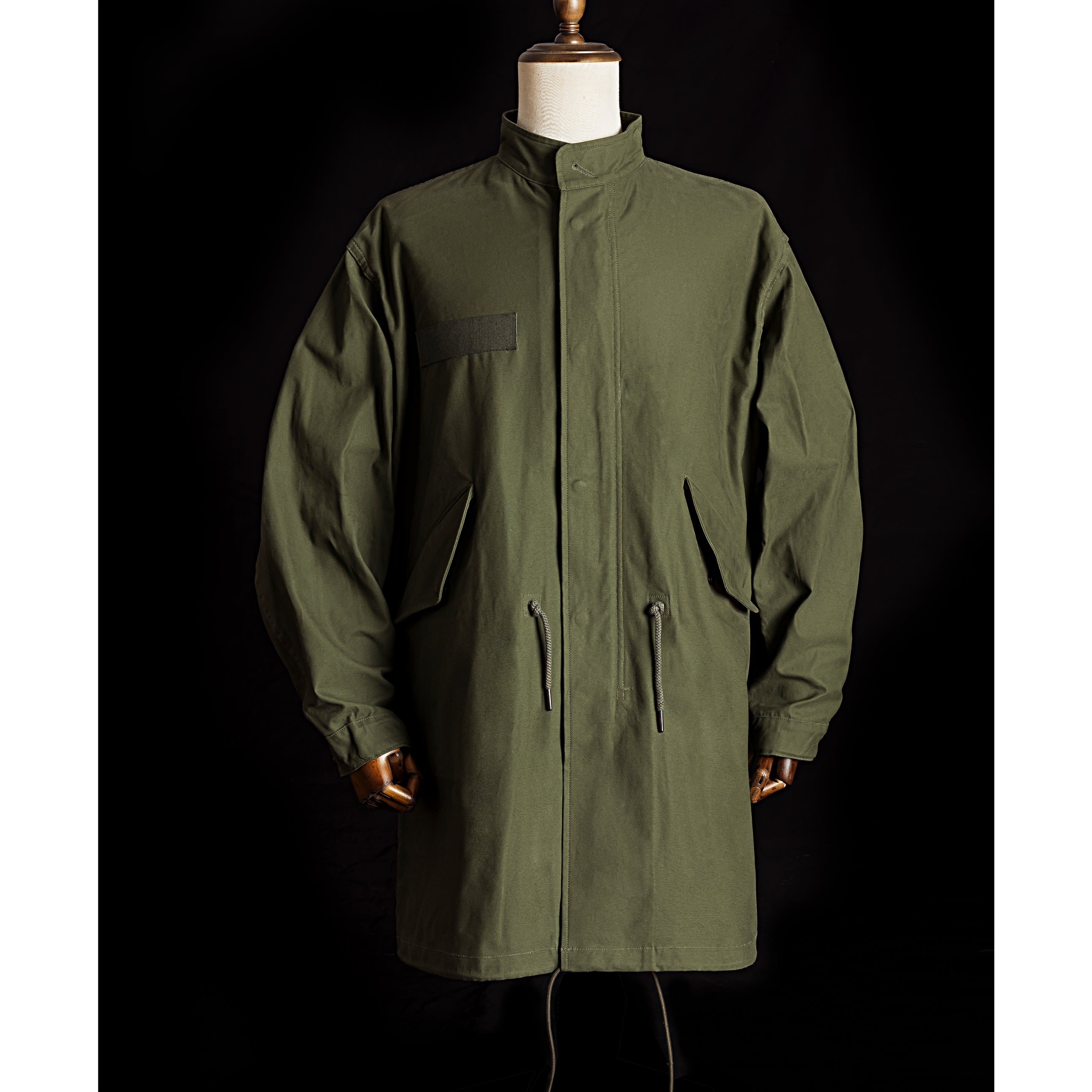 Windbreaker Military Loose Tooling Mid-length Military Coat  Jacket