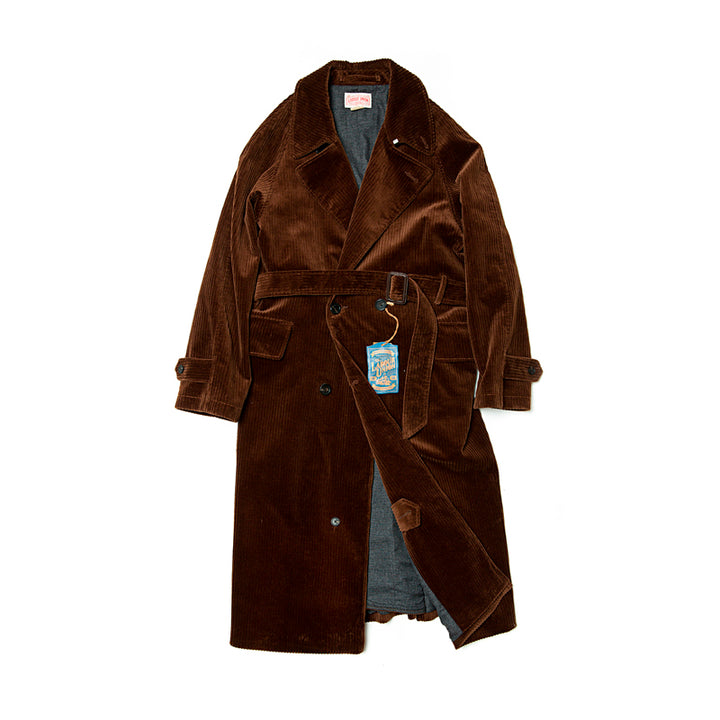 Corduroy Trench Coat