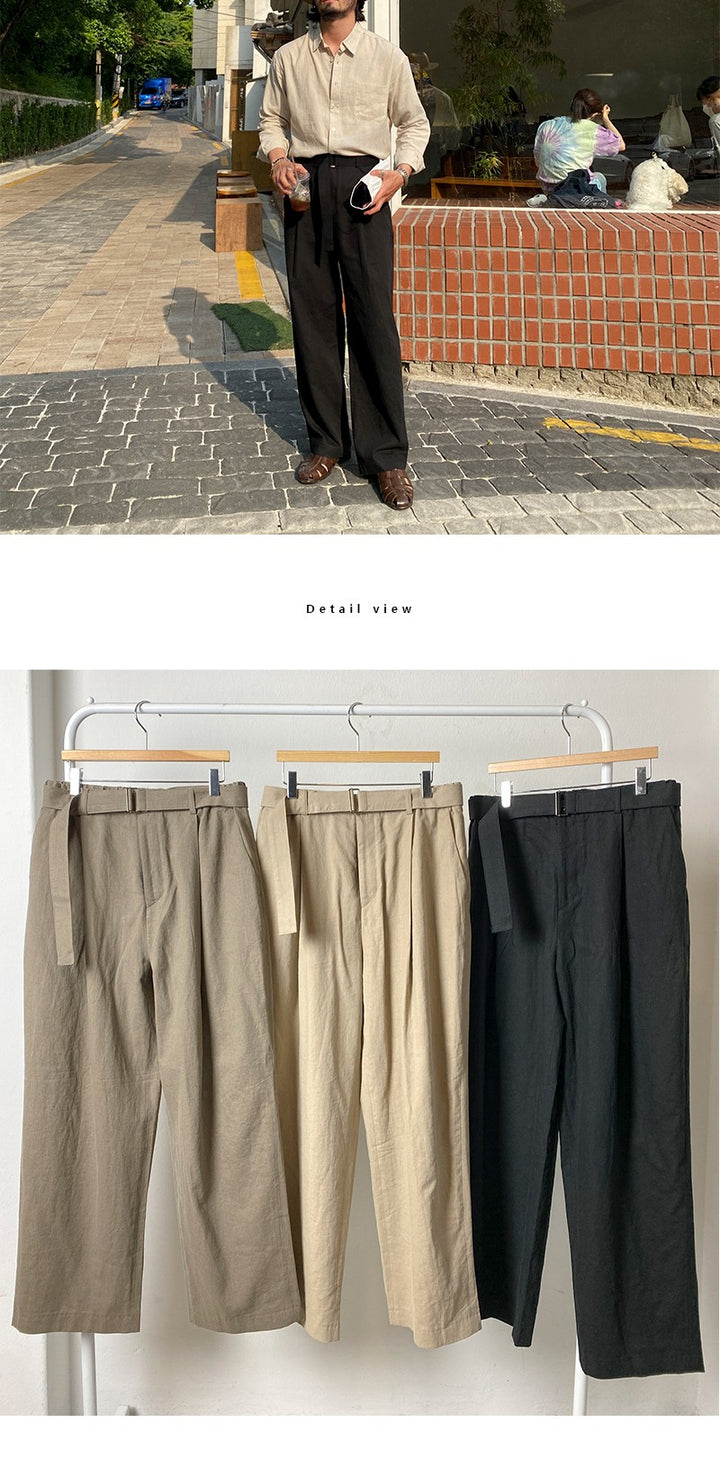 Linen Casual Trousers