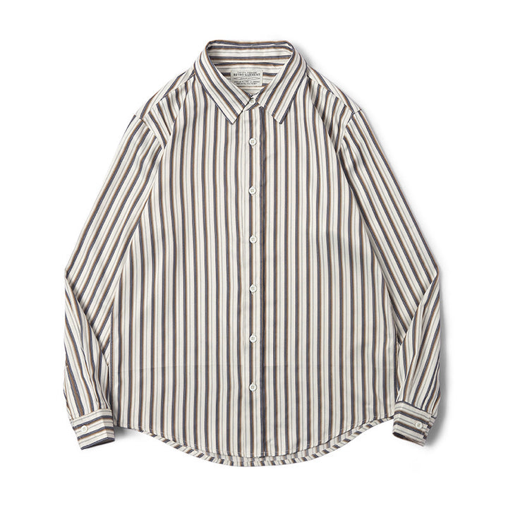 Striped Fabric Long Sleeve