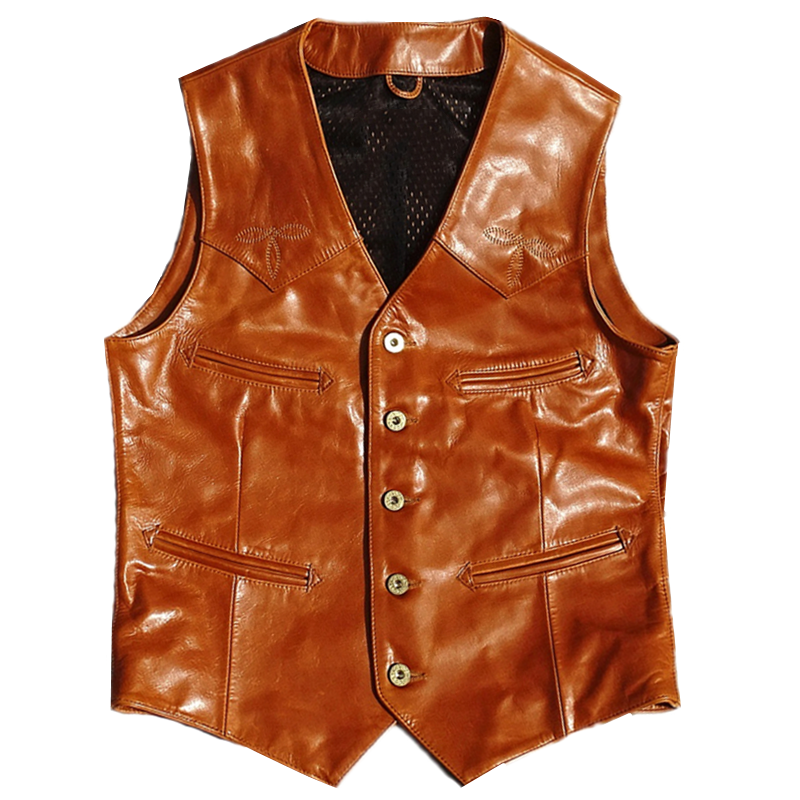 Leather Vest