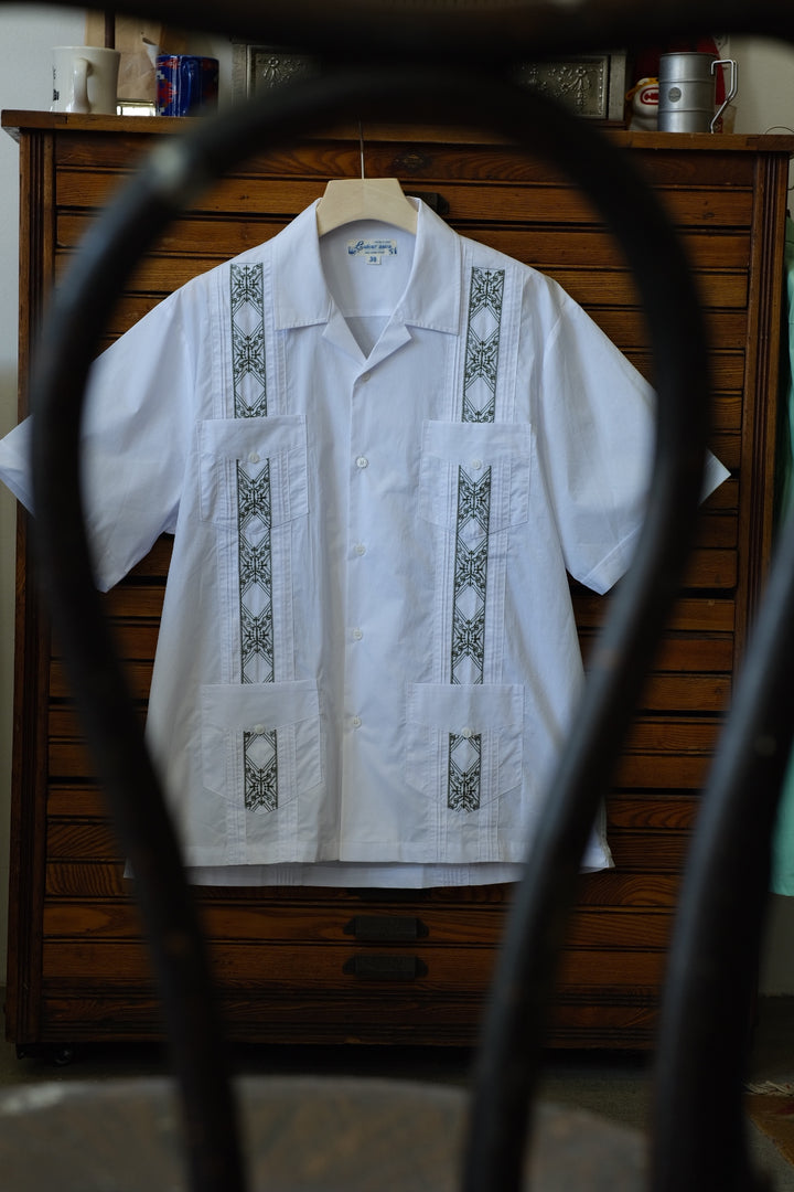 Embroidered Cuban Shirt