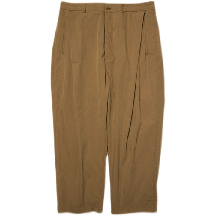 Pleated Khaki Trousers