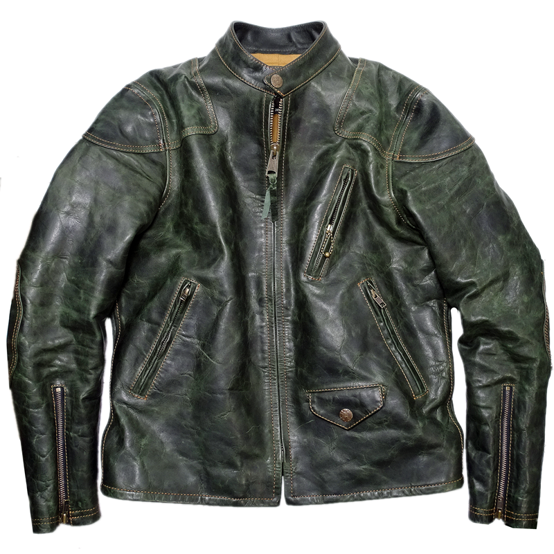 Green Pony Skin Jacket