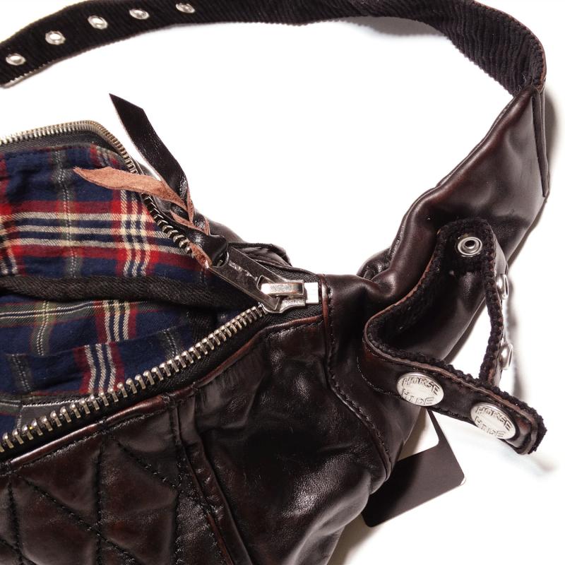 Horse Leather Motorcycle Bag