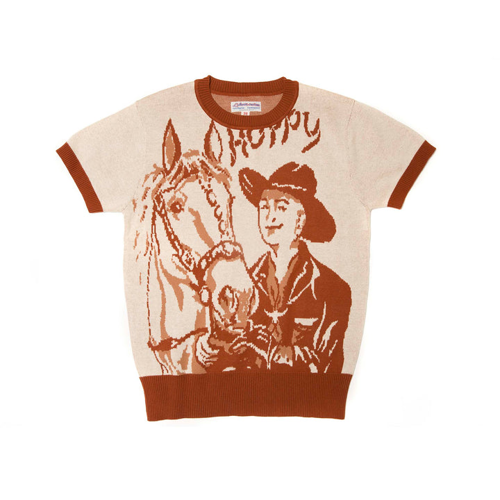 Jacquard Horse T-Shirt