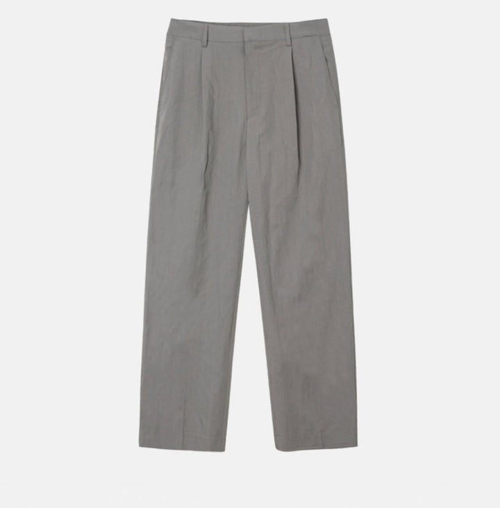 Running Drape Cotton Trousers