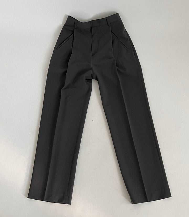 Pocket Straight Trousers