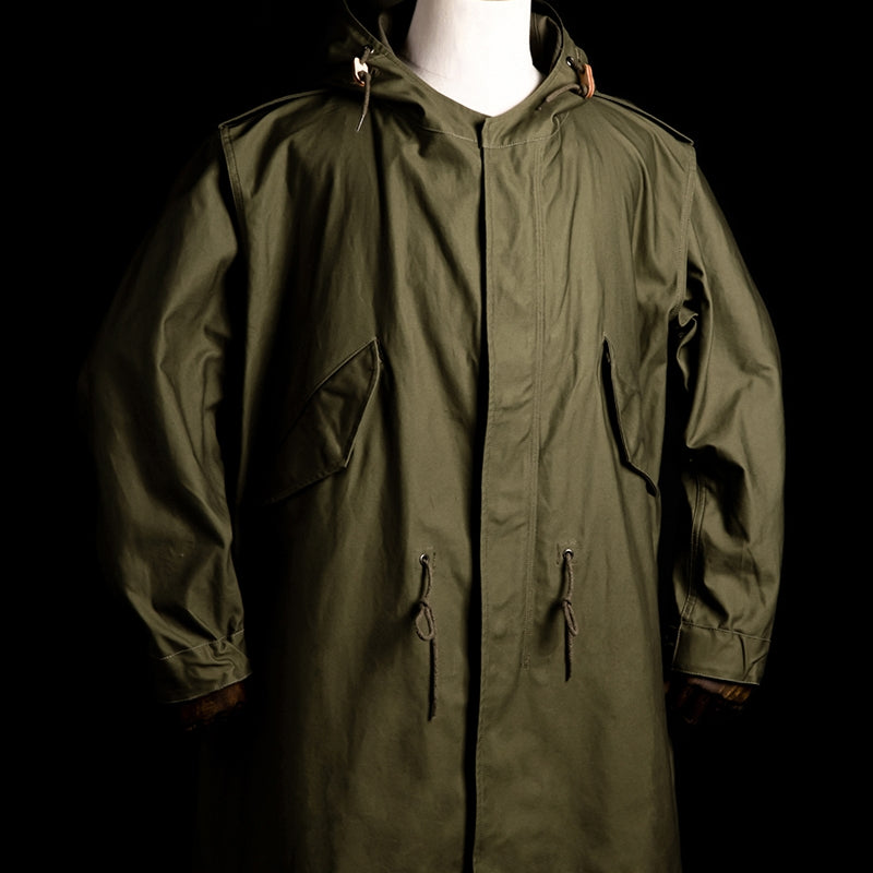 Fishtail Windbreaker Military Mid-length Military Coat Jacket