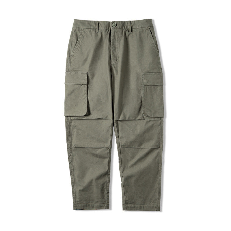 Army Green Casual Pants