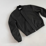 American Pilot Jacket with Water Ripple Texture