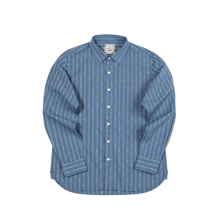 Jacquard Striped Shirt