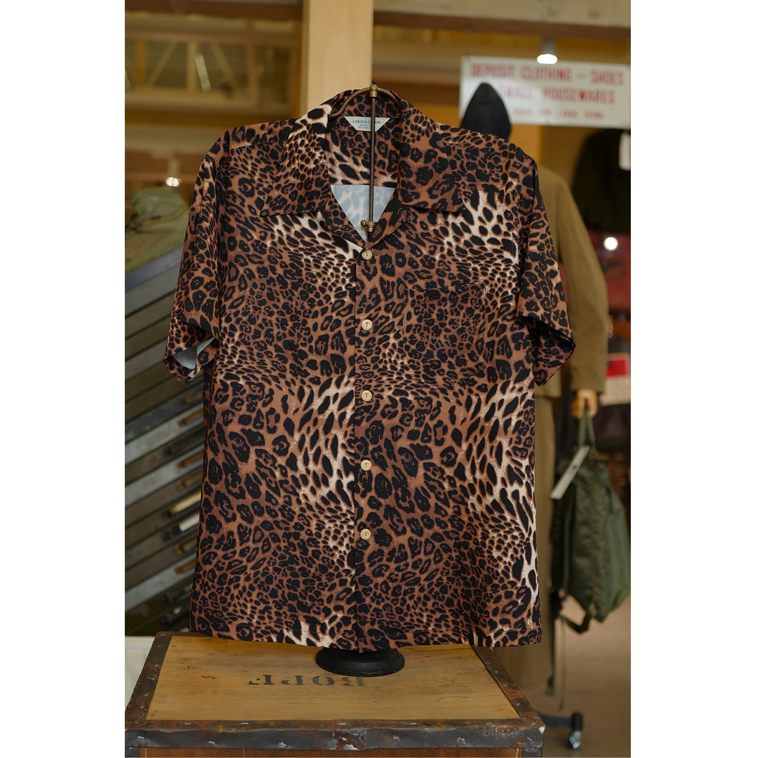 Bold Leopard Aloha Shirt