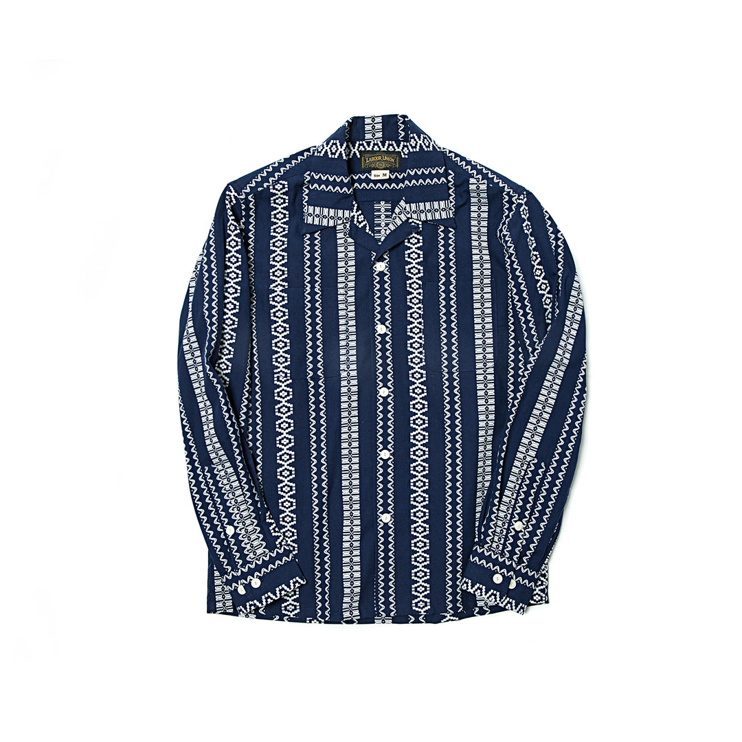 Jacquard Long-Sleeved Shirt