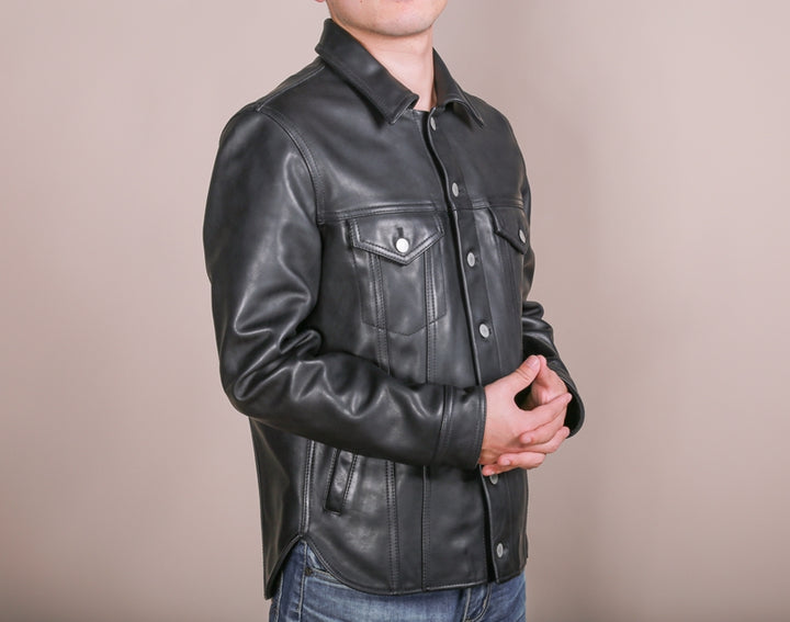 Cowhide Leather Jacket