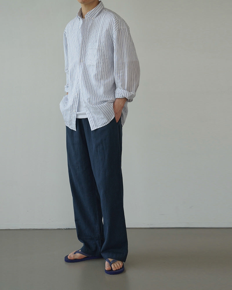 Linen Striped Shirt