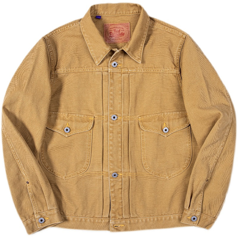 Heavy Wash Buckle Jacket