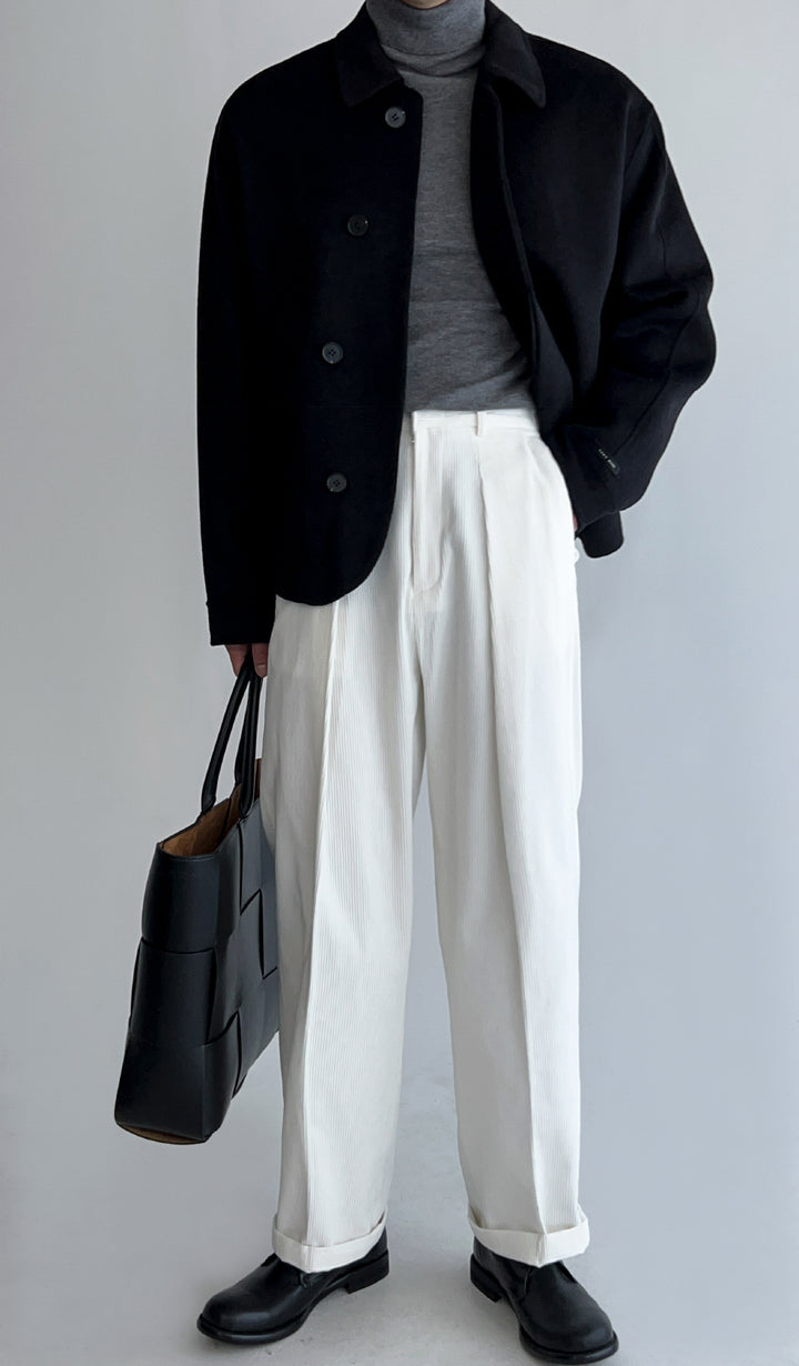 Loose Wide-Leg Pants