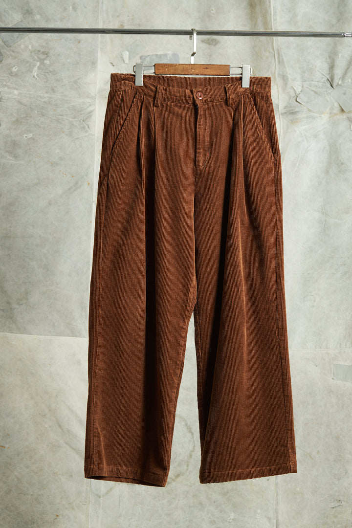 Corduroy Wide Leg Trousers