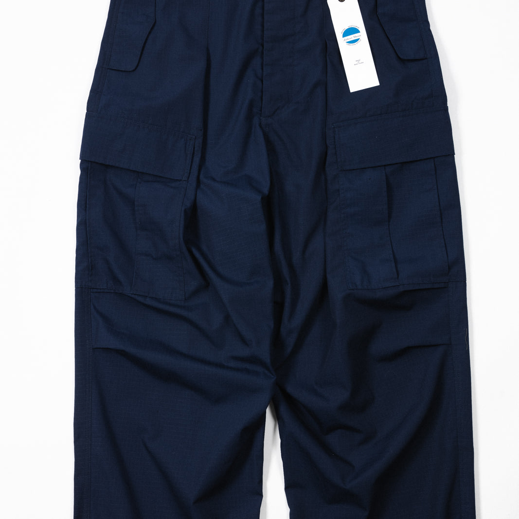 Labor Union Loose Overalls With Wide Legs And Large Pockets