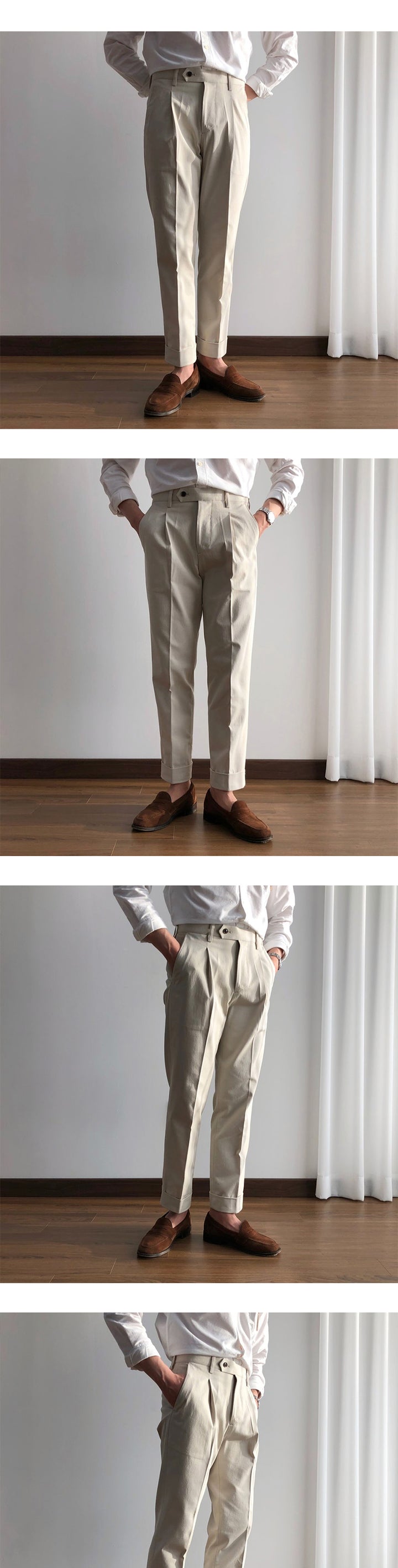 Pleated Trousers