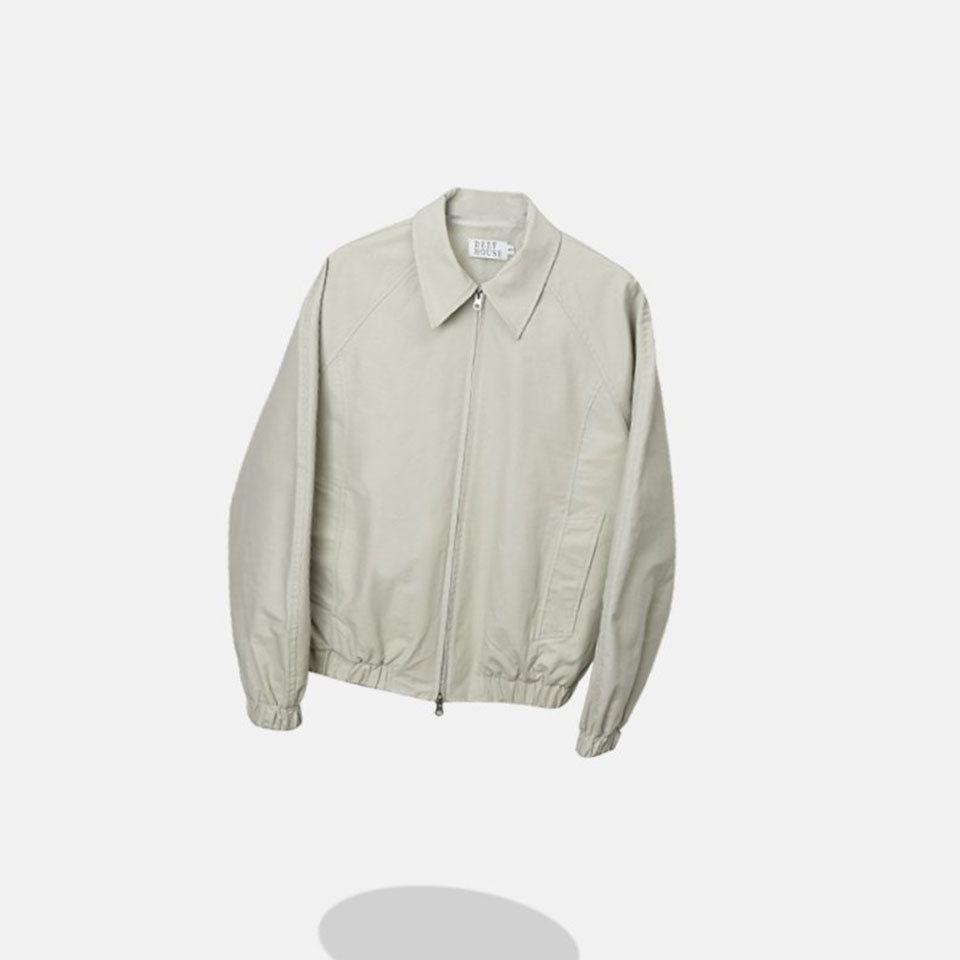 Men's Mesh-Lined Nylon Cotton Raglan Jacket