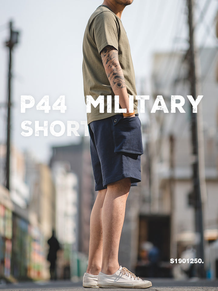 Lace-Up Khaki Shorts