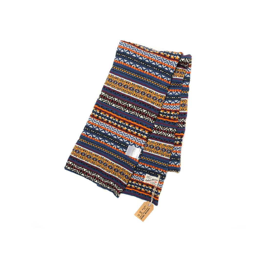 Fair Isle Wool Scarf