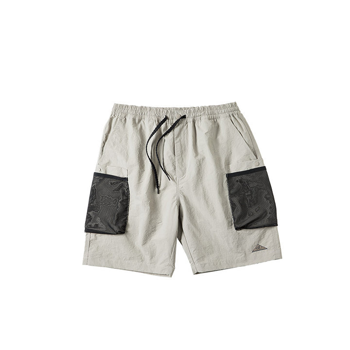 Mesh Stitching Shorts