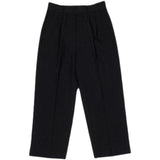 Casual Loose-fit Straight Trousers With Oversized Charm