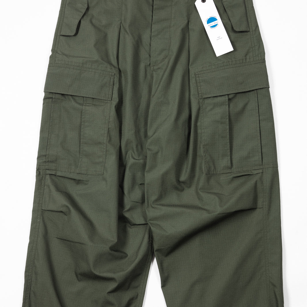 High-waist Wide-leg Overalls With Double-fold Technology Trousers